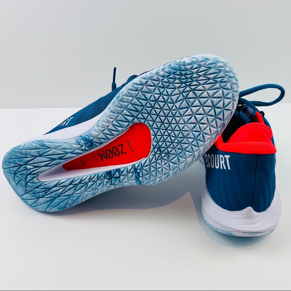 NikeCourt Air Zoom All Court Tennis Sneakers Blue - Picture 3 of 6